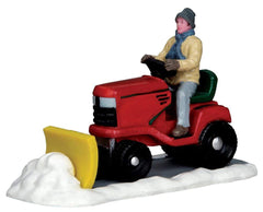 Lemax Table Pieces Lemax Christmas Village Accessory, Ride-On Snowplow