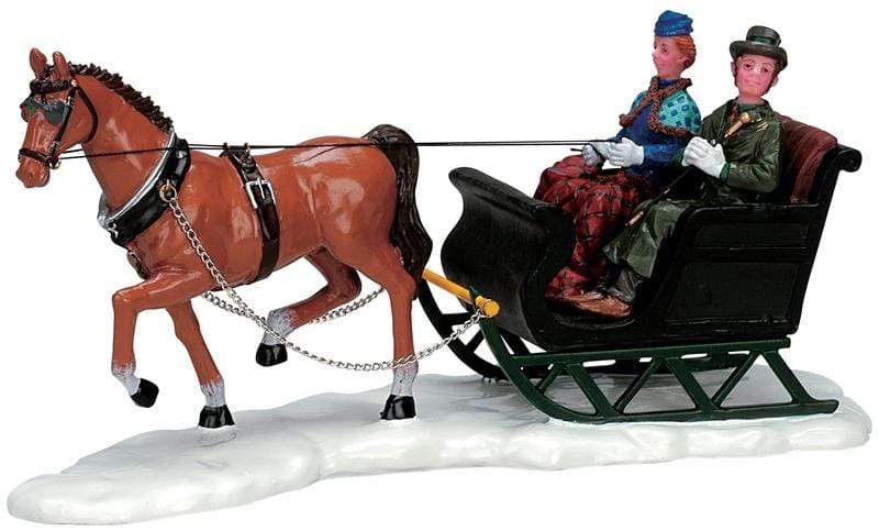Lemax Table Pieces Lemax Christmas Village Accessory, Scenic Sleighride