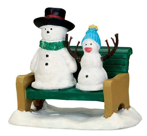 Lemax Figurine Lemax Christmas Village Figurine, Snowdad & Snowbaby