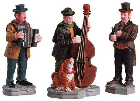 Lemax Figurine Lemax Christmas Village Figurine, Streetside Trio, Set of 3
