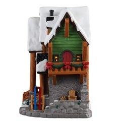 Lemax Lighted Buildings Lemax Clark`s Snowcap Retreat, B/O LED
