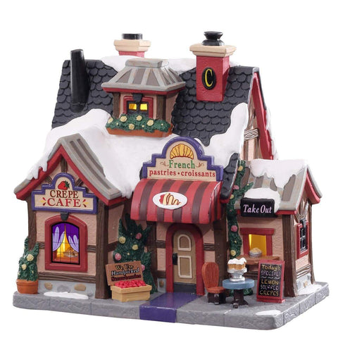 Lemax Lighted Buildings Lemax Crepe Cafe, B/O LED