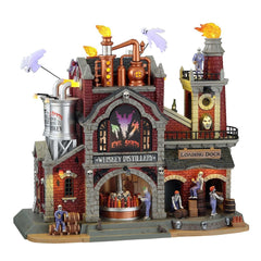 Lemax Sights and Sounds Lemax Evil Spirits Whiskey Distillery, With 4.5V Adaptor *Pre-Order*