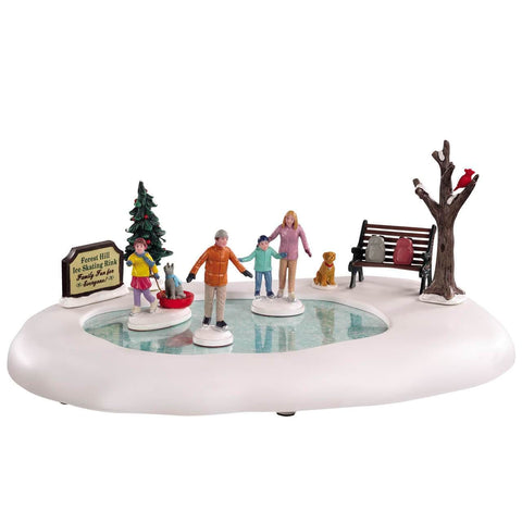 Lemax Table Pieces Lemax Family Skating Day, B/O (4.5V)