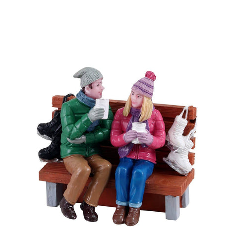 Lemax Figurines Lemax Figurine, Hot Cocoa Drinkers