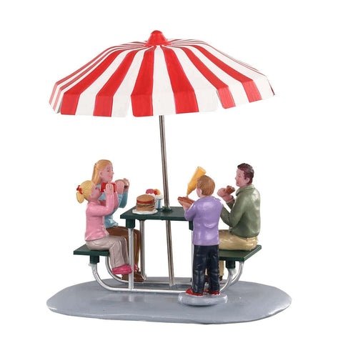 Lemax Figurines Lemax Figurine, Lunch at the park
