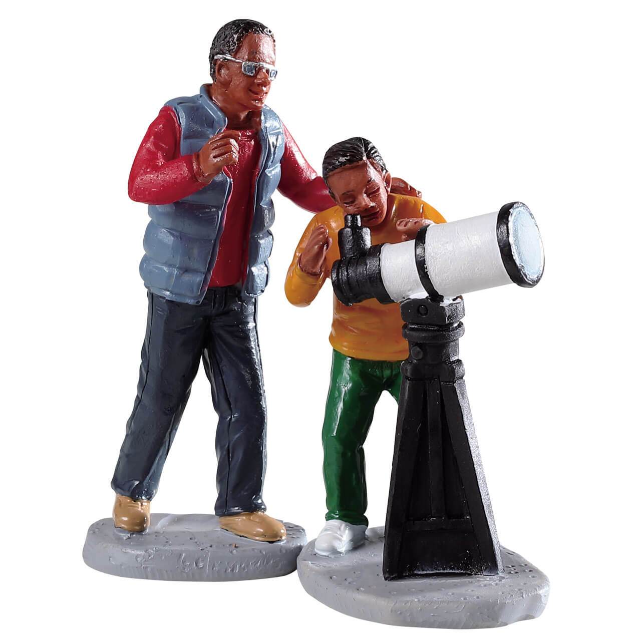 Lemax Figurines Lemax Figurine Stargazing, Set of 2