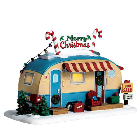 Lemax Lighted Buildings Lemax For Sale Trailer, B/O LED