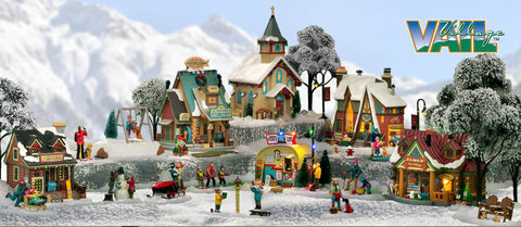 Lemax Figurines Lemax Getting Ready To Decorate, Set of 4 *Pre-Order*