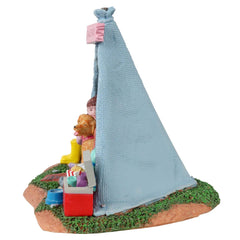 Lemax Table Accent Lemax Girls Backyard Camping