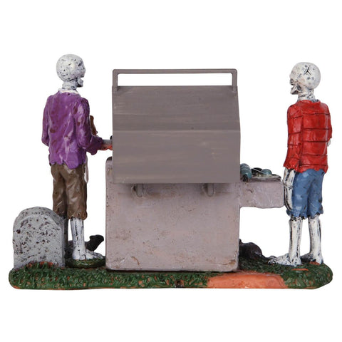 Lemax Table Accent Lemax Gory Grillin, B/O (4.5V) *Pre-Order*