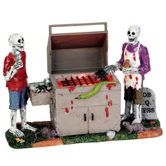 Lemax Table Accent Lemax Gory Grillin, B/O (4.5V) *Pre-Order*
