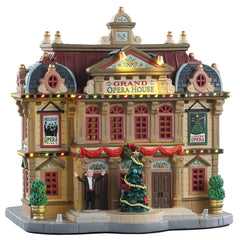 Lemax Lighted Buildings Lemax Grand Opera House, With 4.5V Adaptor