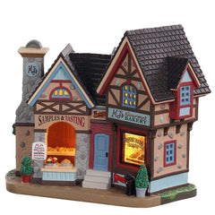 Lemax Lighted Buildings Lemax MJ`s Gourmet Bakery, B/O LED