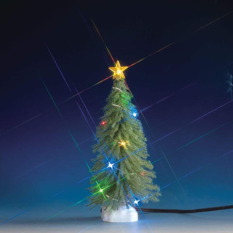 Lemax Accessory Lemax Multi Light Spruce Medium, Christmas Village Tree, B/O(4.5V)