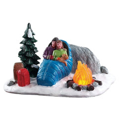Lemax Table Pieces Lemax Night Time Camp Fire, Christmas Village Accessory, B/O(4.5V)