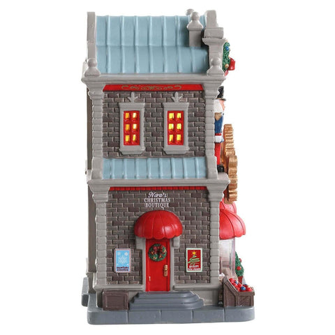 Lemax Lighted Buildings Lemax Nora`s Christmas Boutique, B/O LED *Pre-Order*