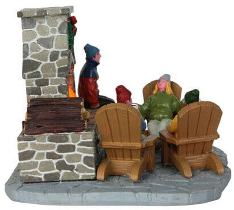 Lemax Table Accent Lemax Outdoor Fireplace