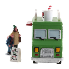 Lemax Table Accent Lemax Peppermint Food Truck, Set of 3