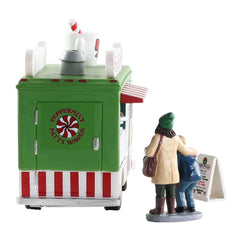 Lemax Table Accent Lemax Peppermint Food Truck, Set of 3