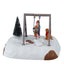 Trowell Garden Centre Animated Table Accent Lemax Puppy Gets A Swing Ride, B/O (4.5V)