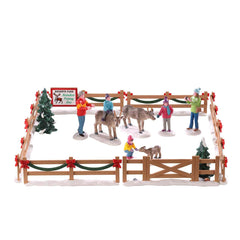 Lemax Table Pieces Lemax Reindeer Petting Zoo - Set of 17