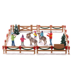Lemax Table Pieces Lemax Reindeer Petting Zoo - Set of 17