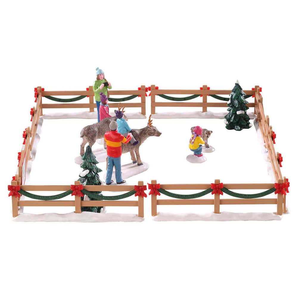 Lemax Table Pieces Lemax Reindeer Petting Zoo - Set of 17