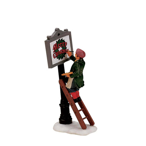 Lemax Figurines Lemax Sign Painter