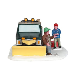 Lemax Table Pieces Lemax Snow Plow Set-Up