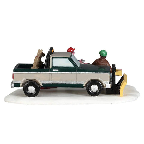 Lemax Table Pieces Lemax Snow Plow Set-Up