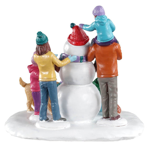 Lemax Table Pieces Lemax Snowman Teamwork