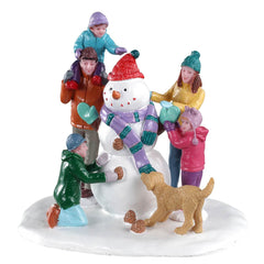 Lemax Table Pieces Lemax Snowman Teamwork