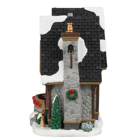 Lemax Lighted Buildings Lemax Snowshoe Bar & Grill, B/O LED