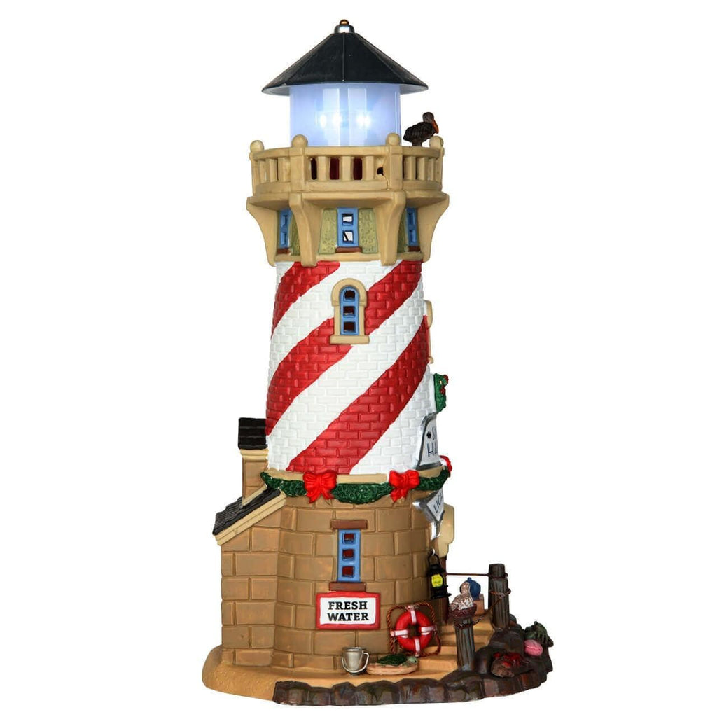 Lemax Lighted Buildings Lemax Snug Harbor Lighthouse, B/O (4.5V)