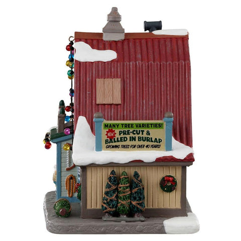 Lemax Lighted Buildings Lemax Spruce Hills Tree Farm, B/O LED