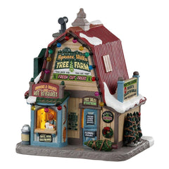 Lemax Lighted Buildings Lemax Spruce Hills Tree Farm, B/O LED