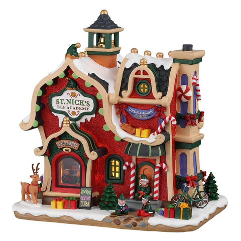 Lemax Lighted Buildings Lemax St. Nick`s Elf Academy, B/O (4.5V)