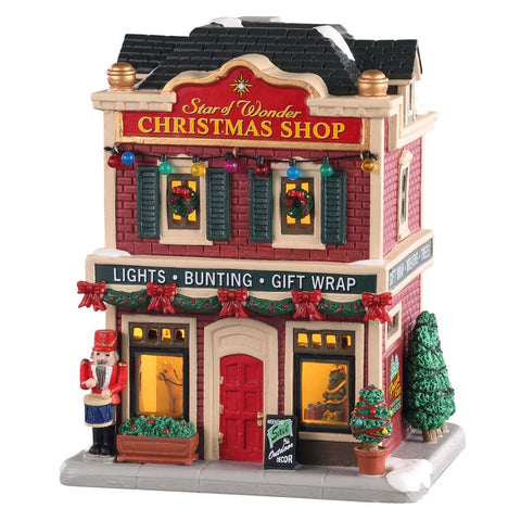 Lemax Lighted Buildings Lemax Star Of Wonder Christmas Shop