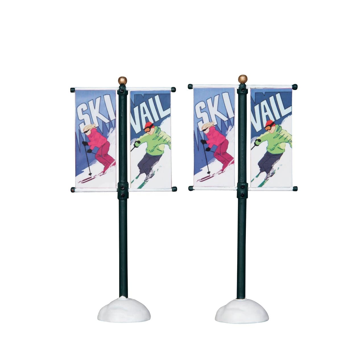 Lemax Accessory Lemax Street Pole Banner, Set of 2
