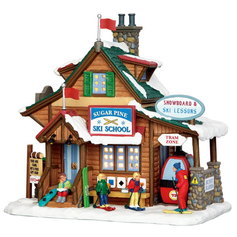 Lemax Vail Village Lighted Buildings Lemax Sugar Pine Ski School