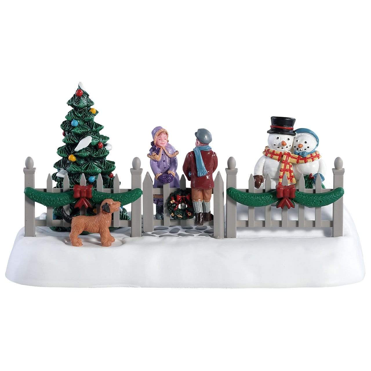 Lemax Table Pieces Lemax Swinging Gate, Christmas Village Table Piece, B/O(4.5V)