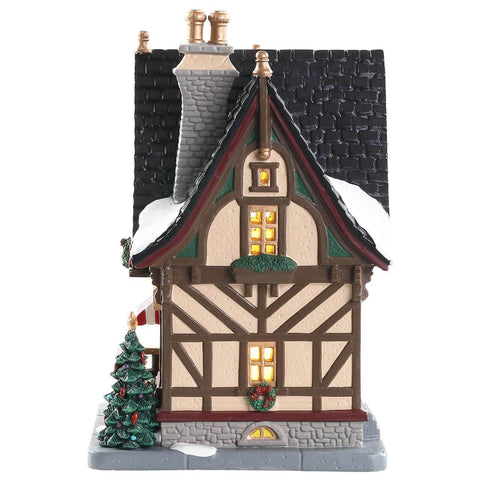 Lemax Lighted Buildings Lemax The Christmas Cubby, B/O LED