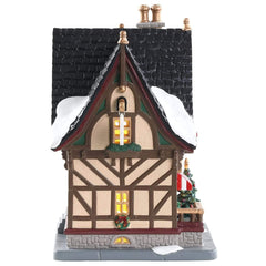 Lemax Lighted Buildings Lemax The Christmas Cubby, B/O LED