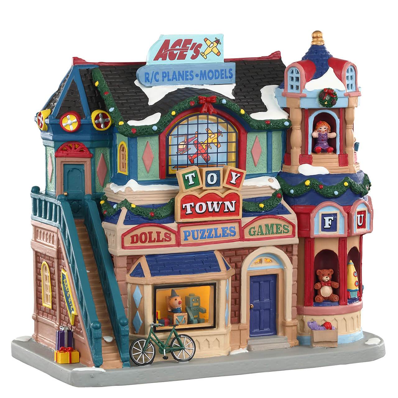 Lemax Lighted Buildings Lemax Toy Town, B/O LED