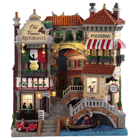 Lemax Facades Lemax Venice Canal Shops, B/O (4.5V)