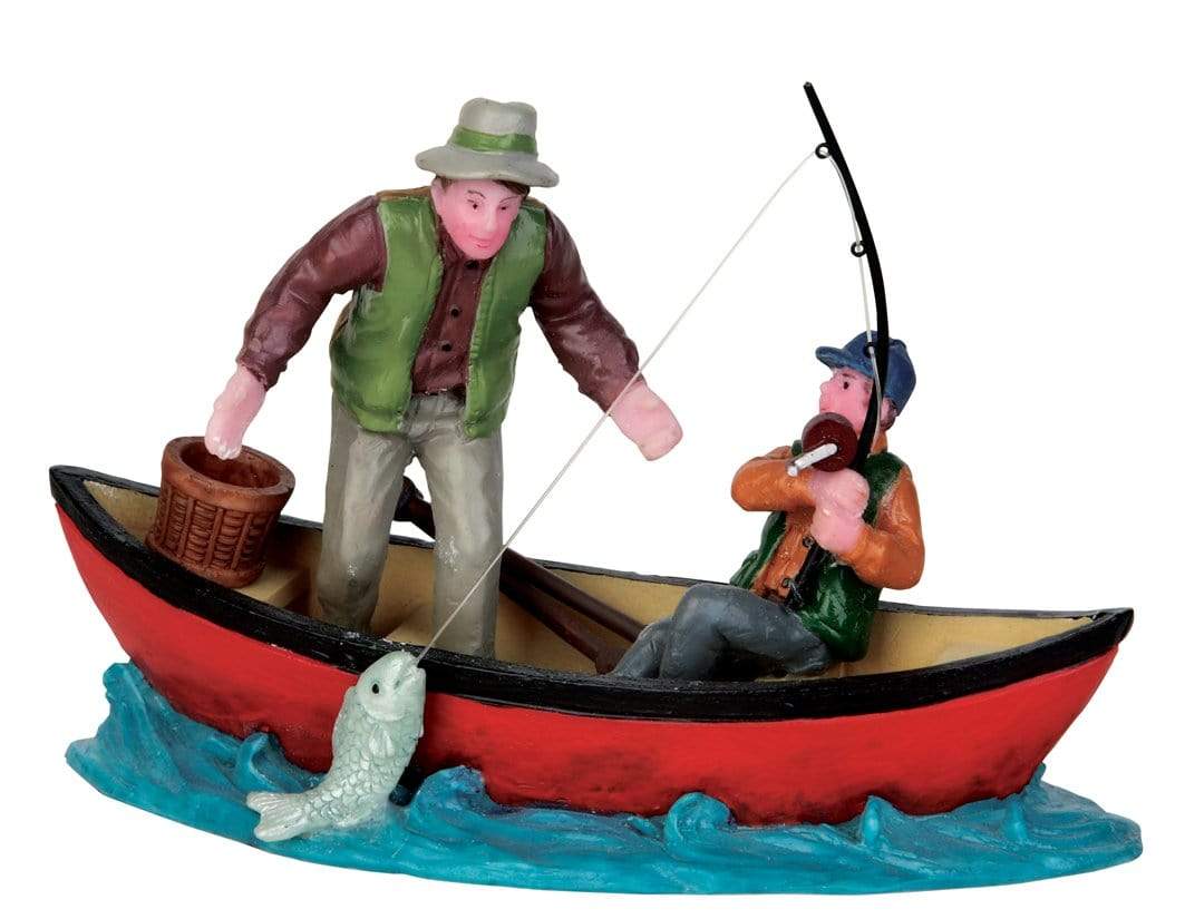 Lemax Figurine Lemax Village Figurine, Canoe Catch