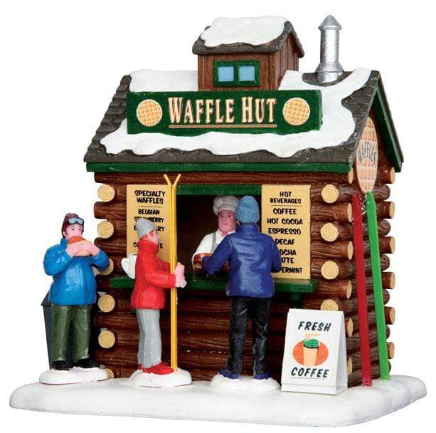 Lemax Table Pieces Lemax Waffle Hut, Christmas Village Table Accents