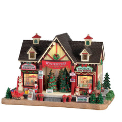 Lemax Caddington Village Lighted Buildings Lemax Winterfest Arts & Crafts Show