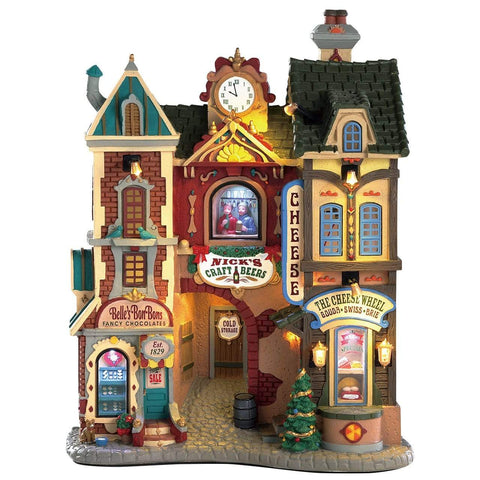 Lemax Facades Lemax Ye Olde Cobblestone Road, Christmas Village Facade, B/O(4.5V)